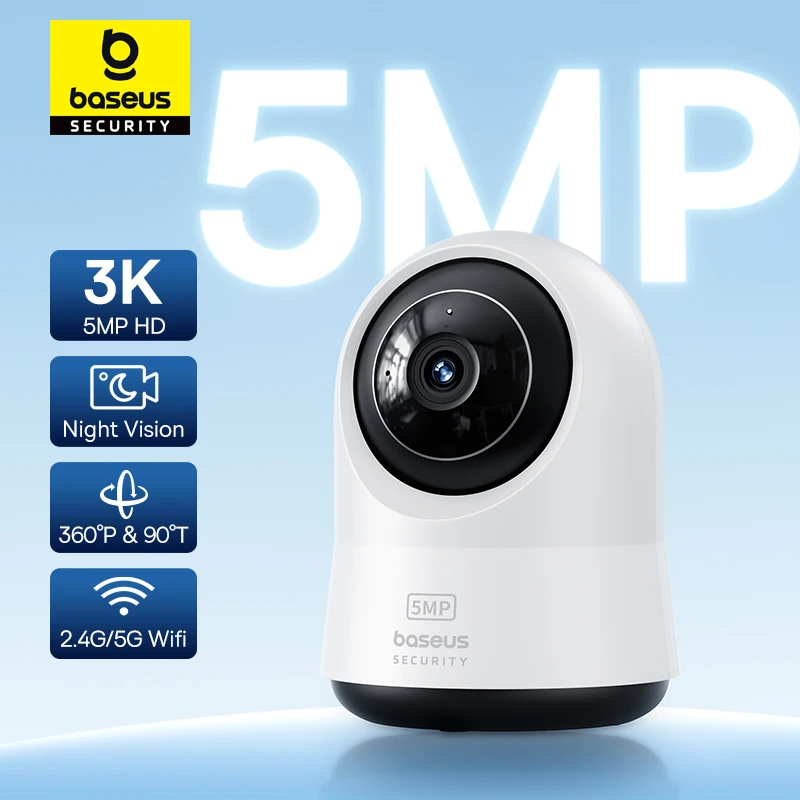 Eufy Camera E220 - Baseus 5MP 3K WiFi IP Camera