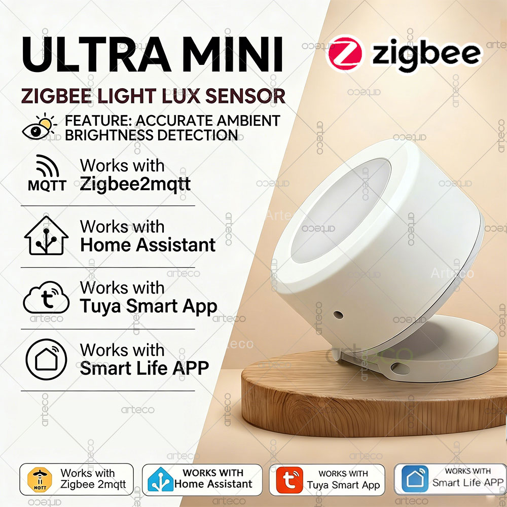 Ultra Mini Zigbee Light Sensor - Home Automation Technology ulasan dan harga