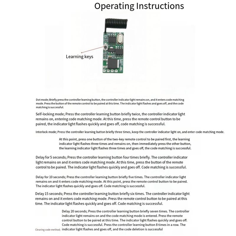 B04B-For RF Switch Controller+ - 433Mhz Receiver Module ulasan dan harga