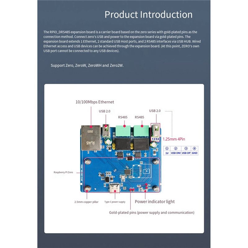 For Raspberry Pi Rpi0-DRS485 E - Pi Zero W Board ulasan dan harga