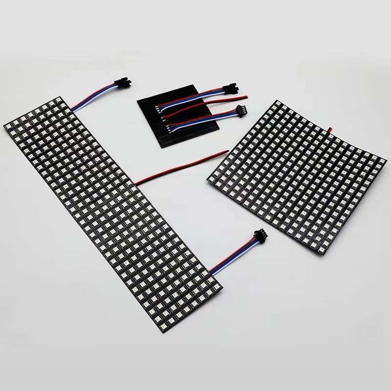 DC12V WS2815 DC5V WS2812B RGB  - Rgb Led Matrix 8X8 ulasan dan harga