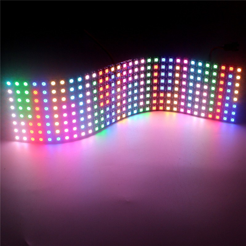 DC12V WS2815 DC5V WS2812B RGB  - Rgb Led Matrix 8X8 ulasan dan harga