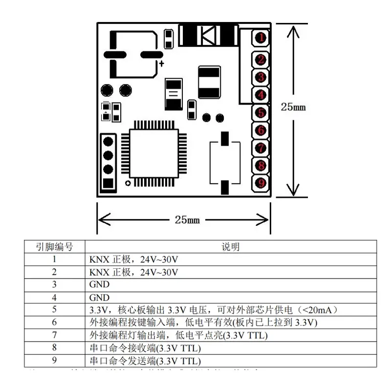 KNX Secondary Development Modu - Diy Knx Home Automation ulasan dan harga