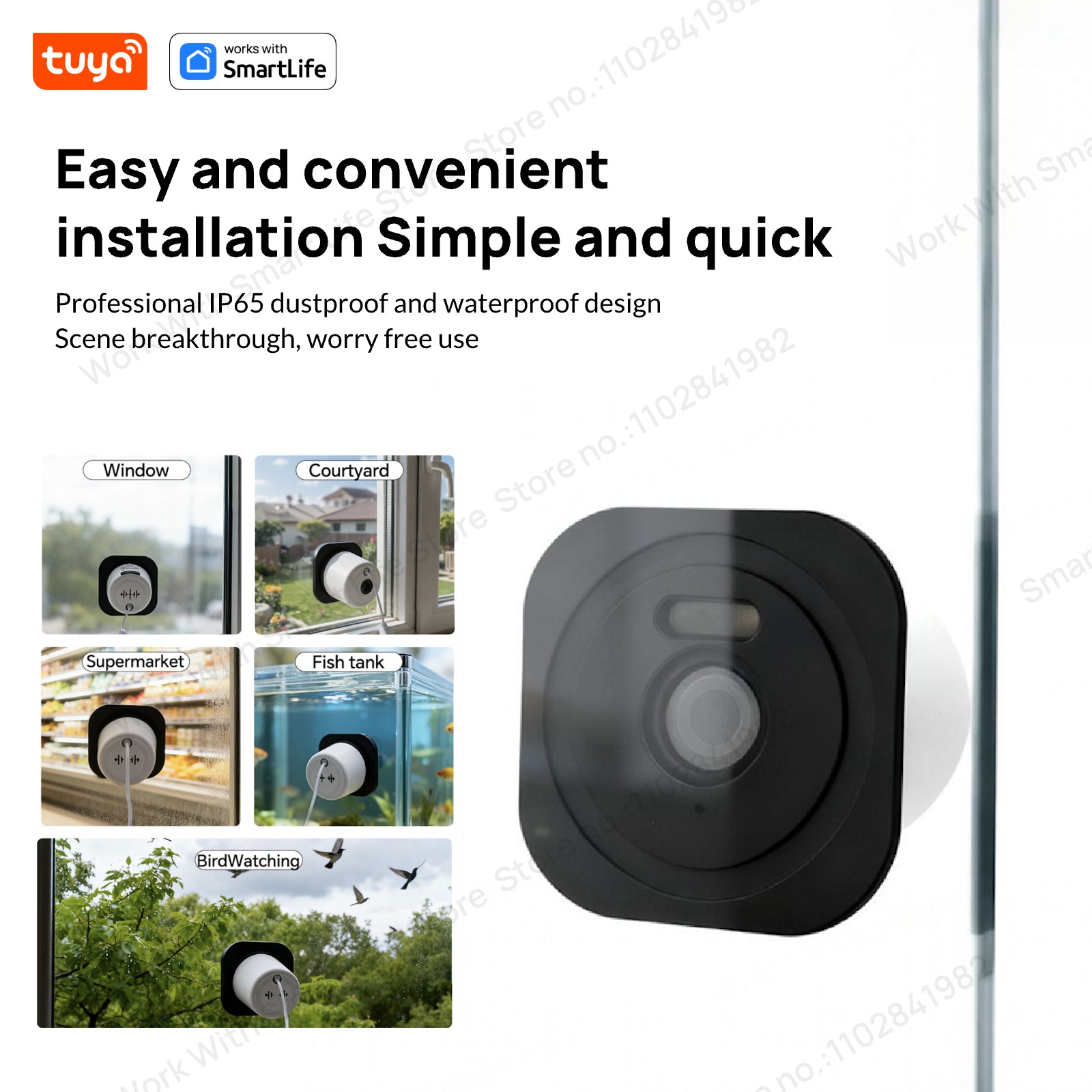 3MP 2K Tuya Window Camera,2.4G - Eufy Camera E220 ulasan dan harga