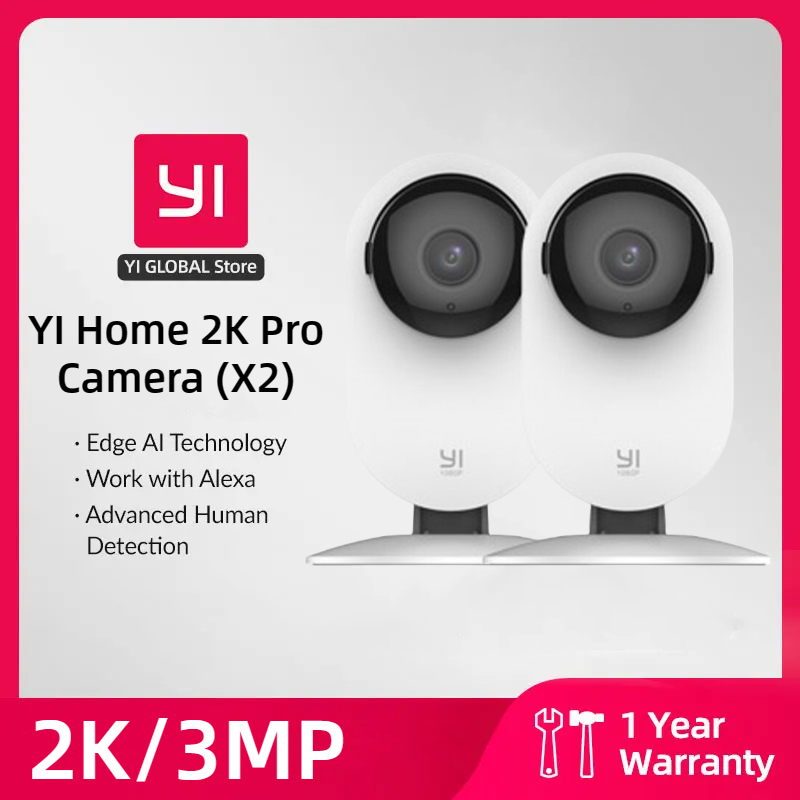 YI Pro 2K Wifi Home Camera 2/4 - Eufy Camera E220 ulasan dan harga