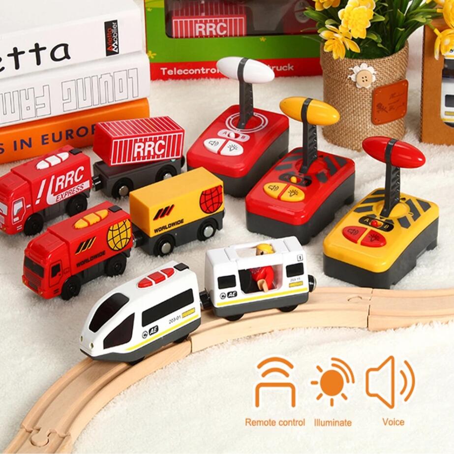 Wooden RC Train Railway Access - Home Automation Tutorial ulasan dan harga