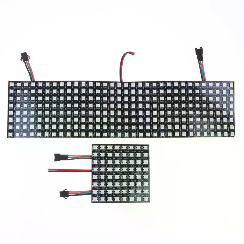 WS2812B Smart Pixel Module Mat - Rgb Led Matrix 8X8 ulasan dan harga
