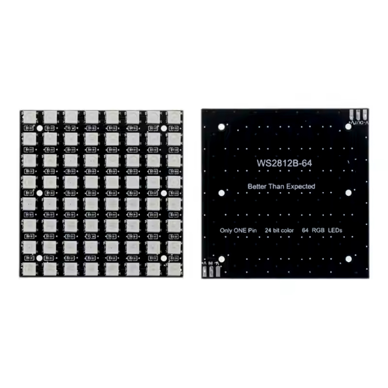 WS2812 LED 5050 RGB 8x8 64 Bit - Rgb Led Matrix 8X8 ulasan dan harga