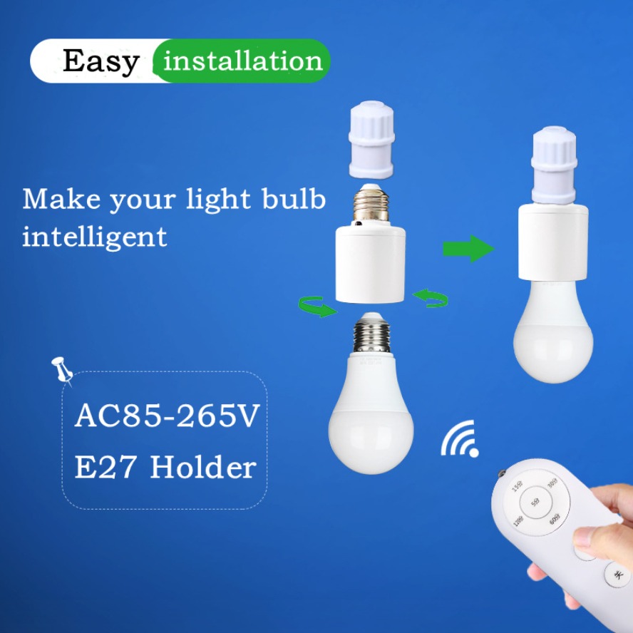E27 Smart Wireless Remote Cont - Home Automation Technology ulasan dan harga