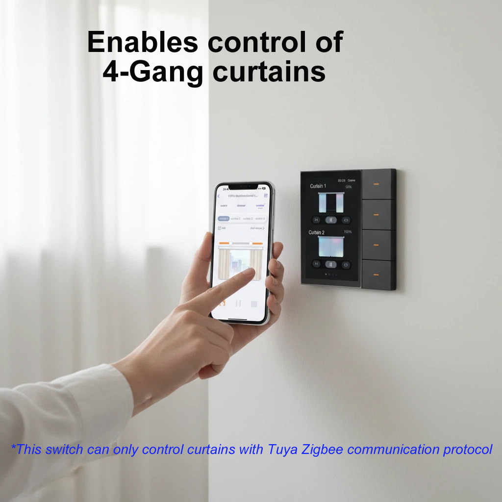 F3-pro Tuya Smart Panel ZigBee - Home Automation Technology ulasan dan harga