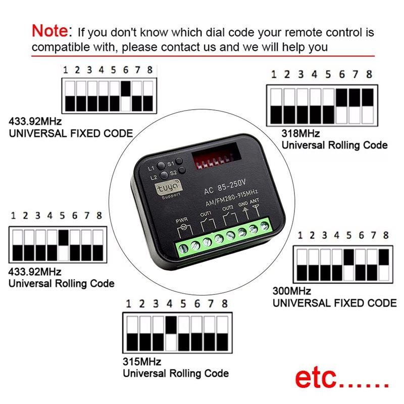 3CGRO-For RX MULTI Tuya Wifi S - 433Mhz Receiver Module ulasan dan harga