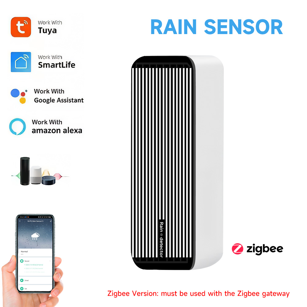Tuya ZigBee Rain Sensor Tuya R - Home Automation Technology ulasan dan harga