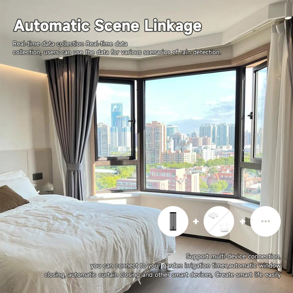 Tuya ZigBee Rain Sensor Tuya R - Home Automation Technology ulasan dan harga