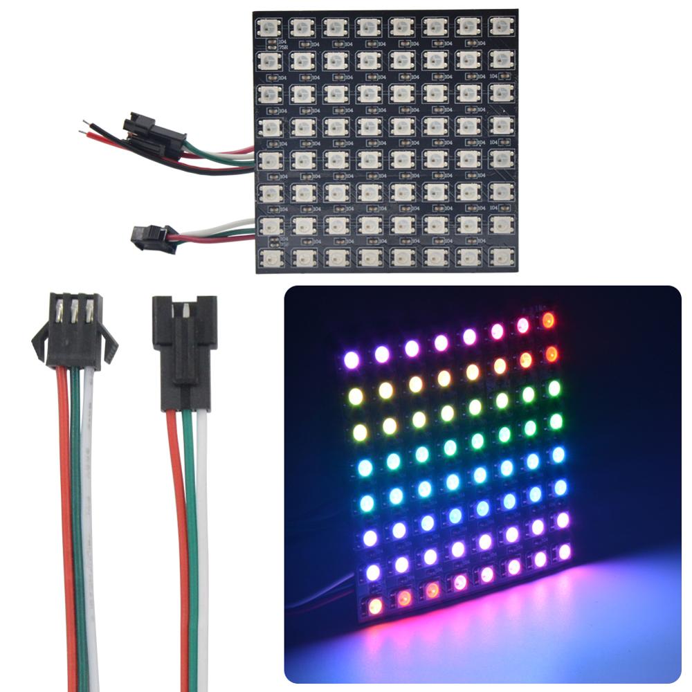 8x8 16x16 8x32 Pixels SK6812 W - Rgb Led Matrix 8X8 ulasan dan harga