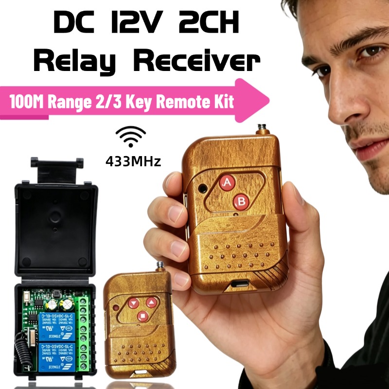 433.92Mhz DC 9-30V 12V 24V10A  - 433Mhz Receiver Module ulasan dan harga