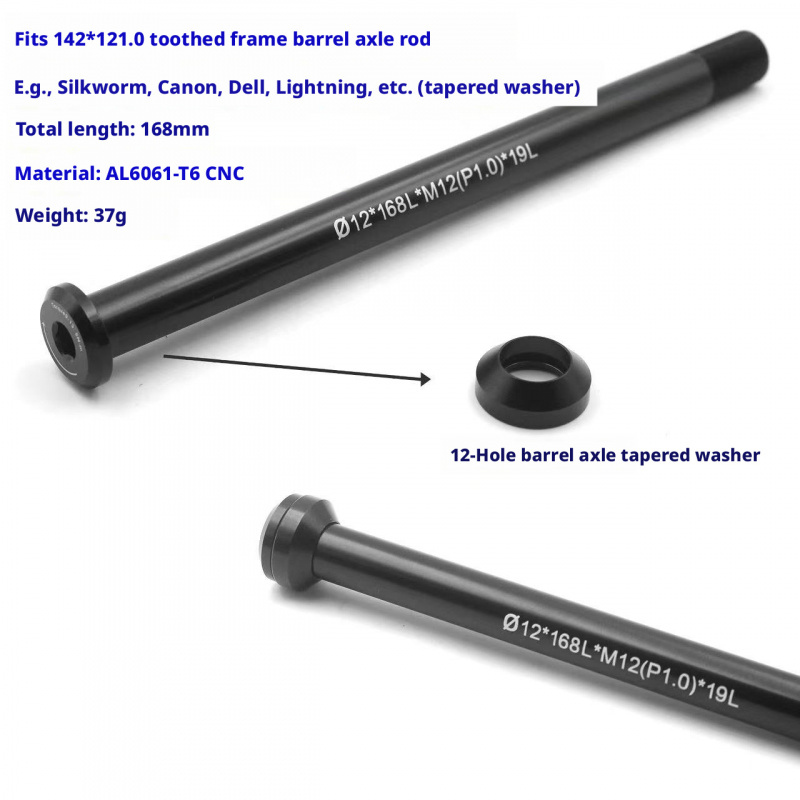Road Bike Thru Axle M12x1.0 Th - Matter Hub Thread ulasan dan harga