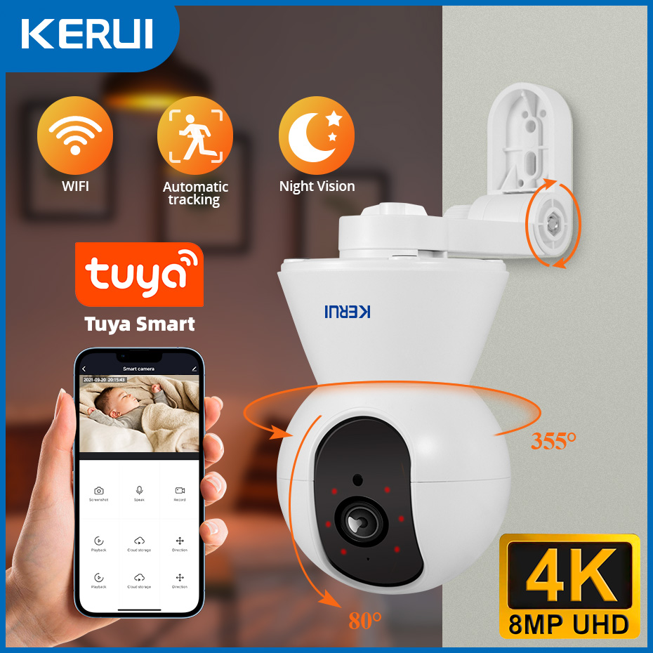 KERUI Indoor 4K HD Tuya Smart  - Eufy Camera E220 ulasan dan harga