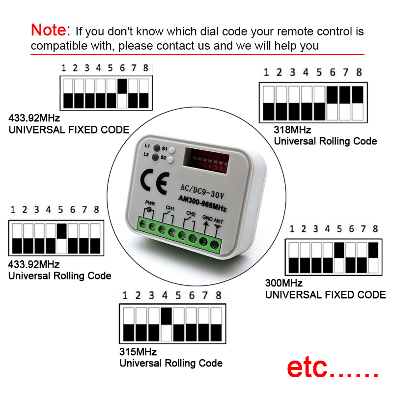 1-20pcs New Universal RX MULTI - 433Mhz Receiver Module ulasan dan harga
