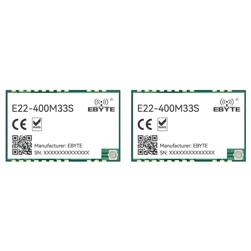 2X EBYTE SX1268 433Mhz Lora Wi - 433Mhz Receiver Module ulasan dan harga