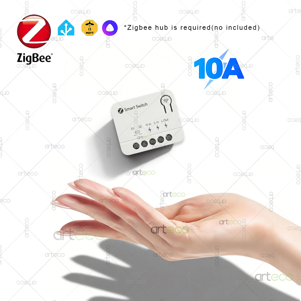 10A Zigbee Mini Smart Switch M - Smart Home Automation Diy ulasan dan harga