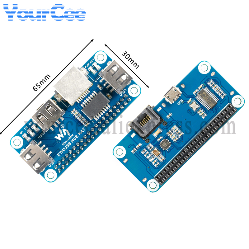 USB HUB HAT to Ethernet RJ45 N - Pi Zero W Board ulasan dan harga