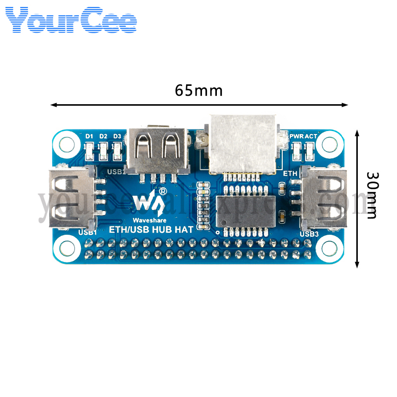 USB HUB HAT to Ethernet RJ45 N - Pi Zero W Board ulasan dan harga